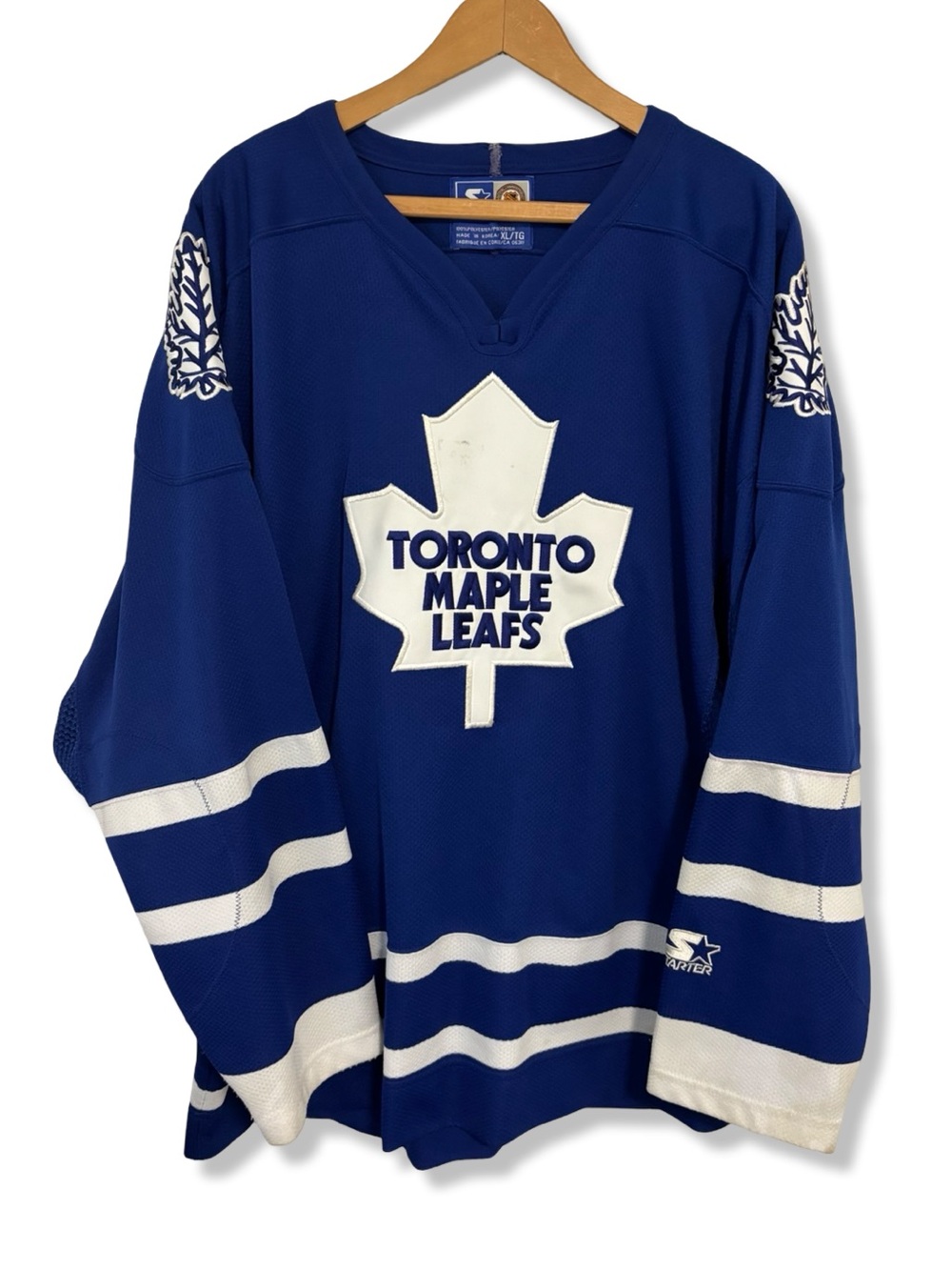 Vintage 90s STARTER Toronto Maple Leafs Jersey